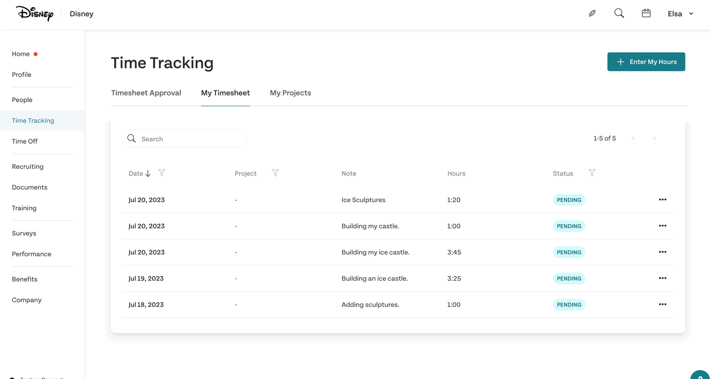 Time Tracking How to Log, Edit, & View Your Hours Humi Help Centre